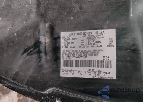 2000 Ford Ranger Xl/Xlt z USA, uszkodzony, nr VIN 1FTZR15V6YPC05350